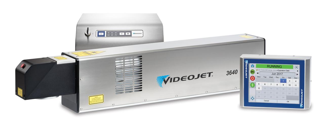 Laser Marking and Coding with the Videojet 3640